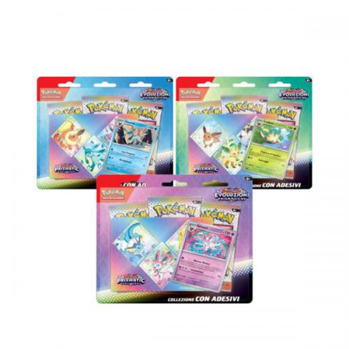 Galleria immagini di Pokemon (Mult 3) SV 8.5 Evoluzioni Prismatiche Coll. Adesivi
