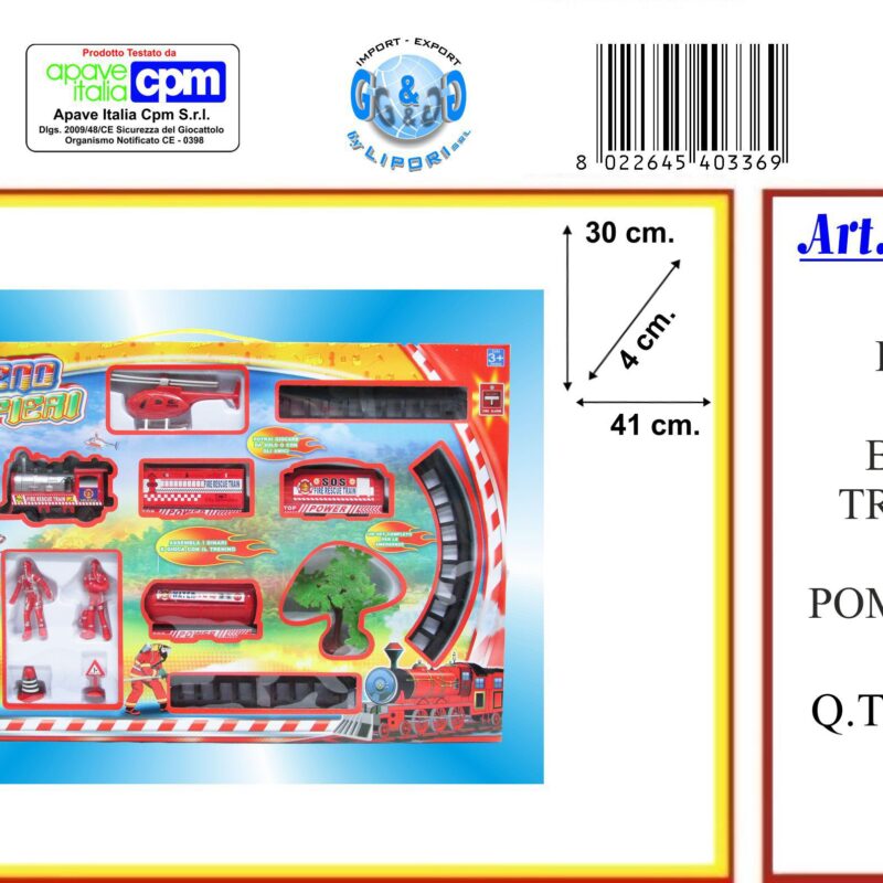 PISTA TRENO POMPIERI