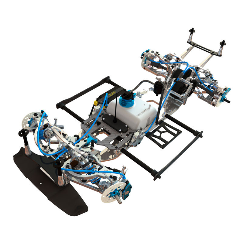 AUTOMODELLO GENIUS XR4.22 - No differenziale