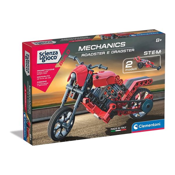 Costruzione Mechanics Roadster e Dragster - Clementoni