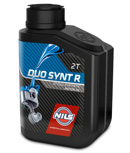 OLIO MOTORE MOTO 2 TEMPI RACING NILS DUO SYNT R SINTETICO MISCELA O MISCELATORE USO RACING