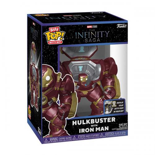 Funko Bitty POP! Bots Marvel: Hulkbuster w/Iron Man 4PK