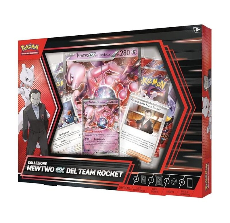 Pokemon - Collezione Mewtwo EX del Team Rocket