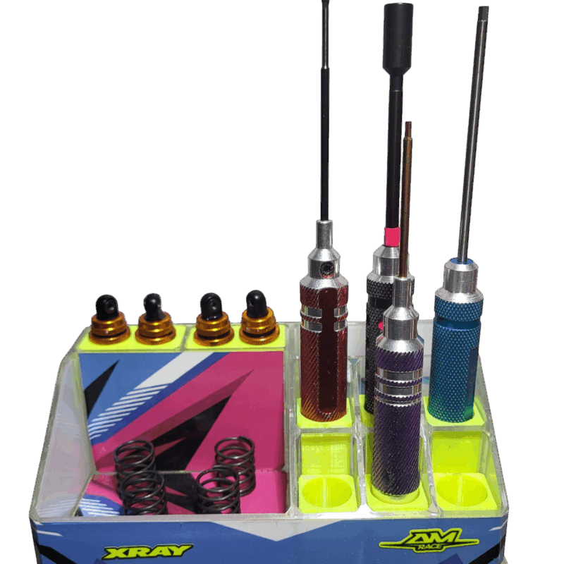 porta cacciaviti-ammortizzatori e diff