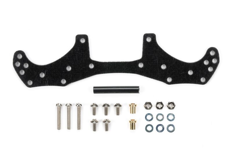 TAMIYA : SUPPORTI ROTELLE ANT. FRP TELAIO VZ