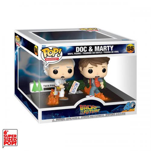 Funko POP! Back to the Future: Doc & Marty (1846) MMNT