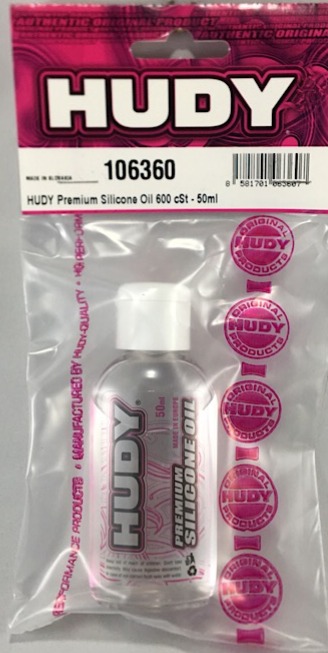 OLIO DI SILICONE ULTIMATE HUDY 600 cSt – 50ML- Hudy 106360