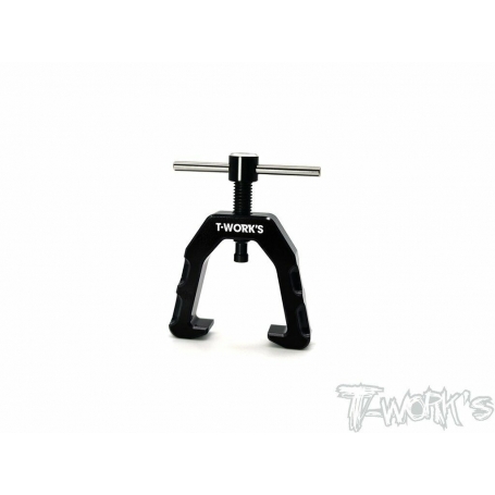 T-Works Estrattore Volano in Ergal per 1:8 - TT-091